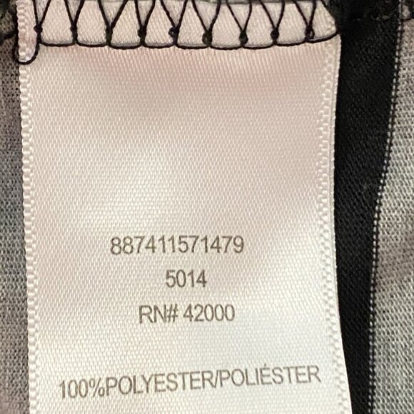 Bongo Womens Size 3X Plus Blouse Long Sleeve Button Down Roll Tab - Picture 5 of 10